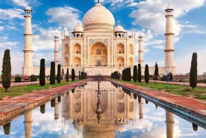 Envejstransport fra Delhi til Agra