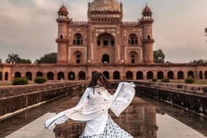 Privat heldagsbytur i Delhi med guide