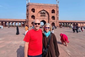 Au départ de Delhi : visite d'une jounée de la vieille ville et de la nouvelle ville de Delhi.