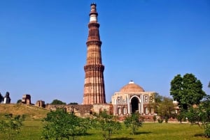 Privat tur til Old & New Delhi med monumentbillet og frokost