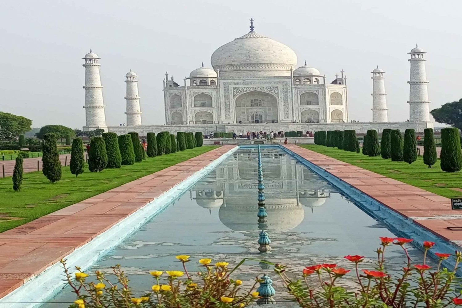 Visite privée du Tajmahal et du fort d'Agra au lever du soleil