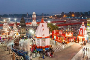 Tour privato: Tour di Haridwar e Rishikesh in giornata da Delhi