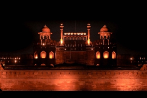 Red Fort Sound and light show with Old Delhi Walking tour