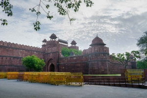 Red Fort Ton- und Lichtshow mit Rundgang durch Alt-Delhi