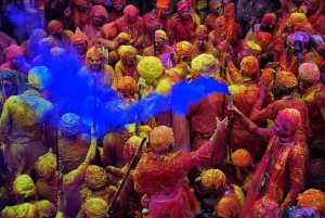 Same-Day Adventure: Delhi Sightseeing and Holi Celebrations.