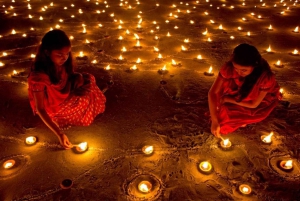 Samana päivänä Diwali juhla kiertue Delhin nähtävyyksien kanssa