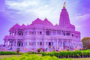 Yhden päivän retki Taj Mahaliin, Mathuraan ja Vrindavaniin Delhistä/Agrasta