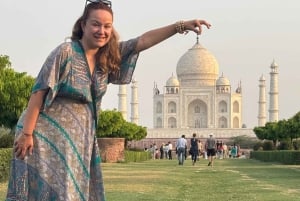 Same day Taj mahal & Agra Fort Tour with Elephant Sanctuary