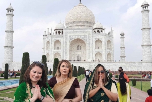 Visite du Taj Mahal et du fort d'Agra le même jour au départ de Pune