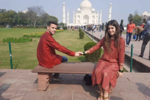 Wycieczka do Taj Mahal i fortu Agra tego samego dnia z Pune