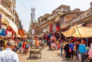 Shoppingtur i Gamla Delhi och New Delhi med guide