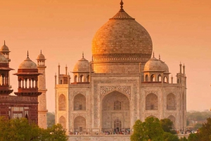 Excursão guiada privada sem fila ao Taj Mahal