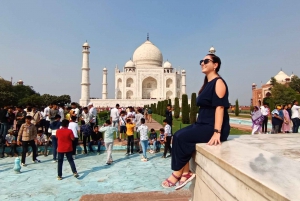 Excursão particular sem filas ao Taj Mahal Sunrise e ao Forte de Agra