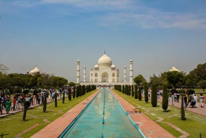 Skip-The-Line Taj Mahal Sunrise & Agra Fort Private Tour