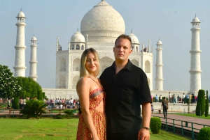 Excursão particular sem filas ao Taj Mahal Sunrise e ao Forte de Agra