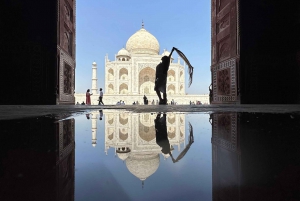 sla de rij over taj mahal tour met privé gids