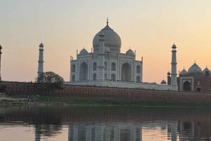 taj mahal-tur utan kö med privat reseledare