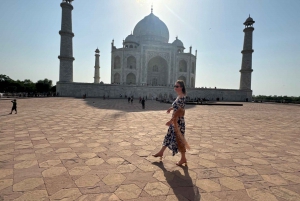 taj mahal-tur utan kö med privat reseledare