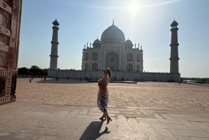 taj mahal-tur utan kö med privat reseledare