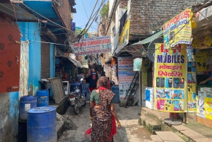 Slum Tour - Sanjay Colony Slum Guidad promenad i DELHI