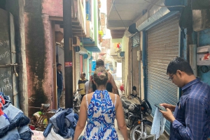 Slum Tour - Sanjay Colony Slum Guidad promenad i DELHI