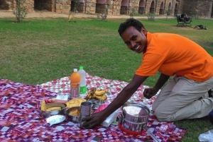 Etelä-Delhin pyöräretki kulttuuriperintöön, taiteeseen ja puutarhoihin