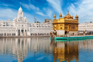 Excursion au Temple d'Or d'Amritsar et à la frontière de Wagah 1-N/2 jours