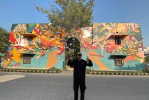 Прогулка по уличному искусству и сады Лодхи с чаем и едой