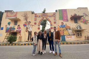 Прогулка по уличному искусству и сады Лодхи с чаем и едой