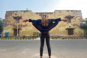 Прогулка по уличному искусству и сады Лодхи с чаем и едой