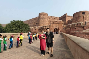 Taj Mahal, Agra Fort och Baby Taj: Heldagsresa från Delhi