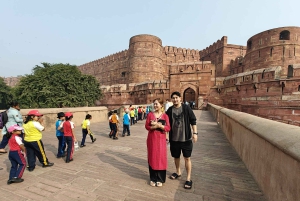 Taj Mahal, Agra Fort och Baby Taj: Heldagsresa från Delhi