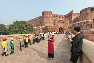Taj Mahal, Agra Fort och Baby Taj: Heldagsresa från Delhi
