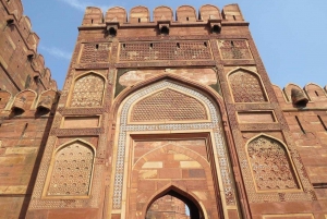 Visite du Taj Mahal et d'Agra avec entrée coupe-file et transfert