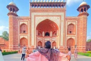 Taj Mahal zonder wachttijd, Fort van Agra en Baby Taj-tour