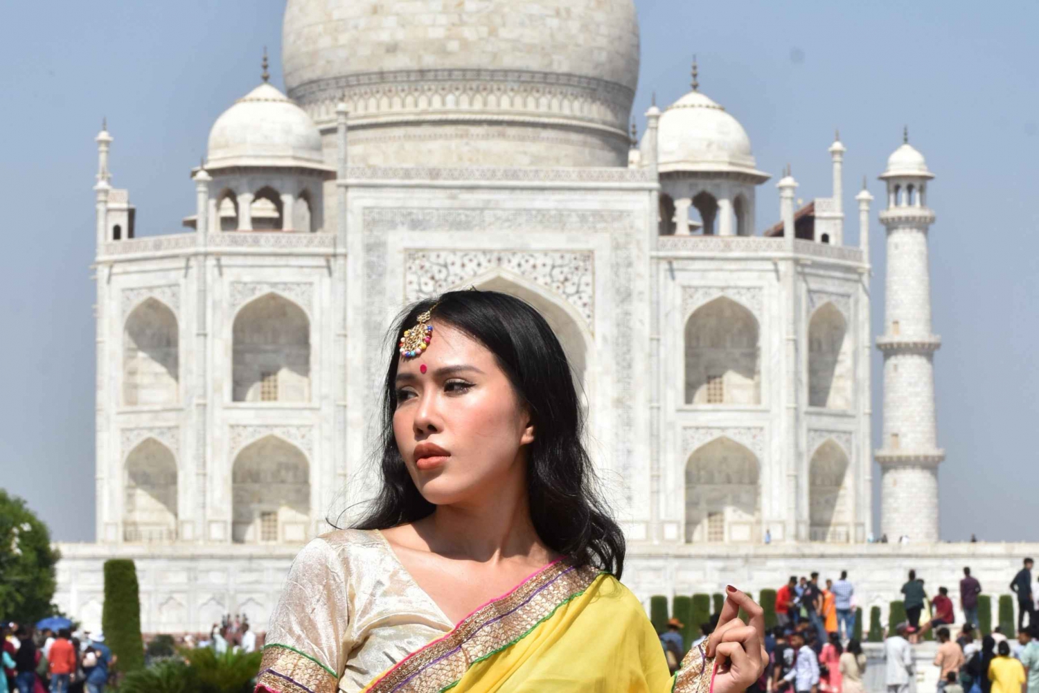 Fra Delhi: Privat Taj Mahal-tur med superhurtigt tog