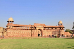 Depuis Delhi : visite privée du Taj Mahal en train super rapide