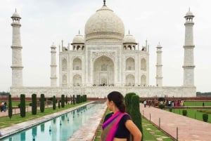 From Delhi: Taj Mahal Full-Day Private City Tour by Train
