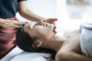 1-Hour Relaxation: Hot Stone Massage & Facial