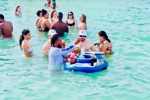 Party Booze Cruise somente para adultos, snorkel e bar de areia