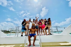 Party Booze Cruise somente para adultos, snorkel e bar de areia