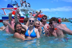 Party Booze Cruise somente para adultos, snorkel e bar de areia