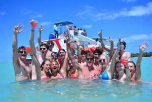 Party Booze Cruise somente para adultos, snorkel e bar de areia