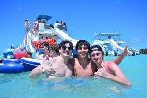 Party Booze Cruise somente para adultos, snorkel e bar de areia