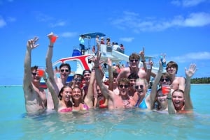 Party Booze Cruise, snorkling och sandbar endast för vuxna