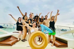 Party Booze Cruise somente para adultos, snorkel e bar de areia