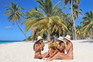 All inclusive Saona Island-tur fra Punta Cana eller Bayahibe