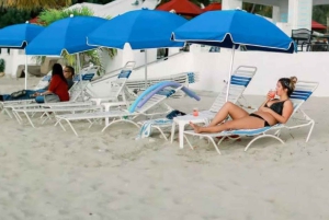 Amber Cove Beach Club-dagskort med transport og frokost