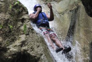 Amber Cove-Taino Bay 7 Damajaguas vattenfall + Lokal mat.