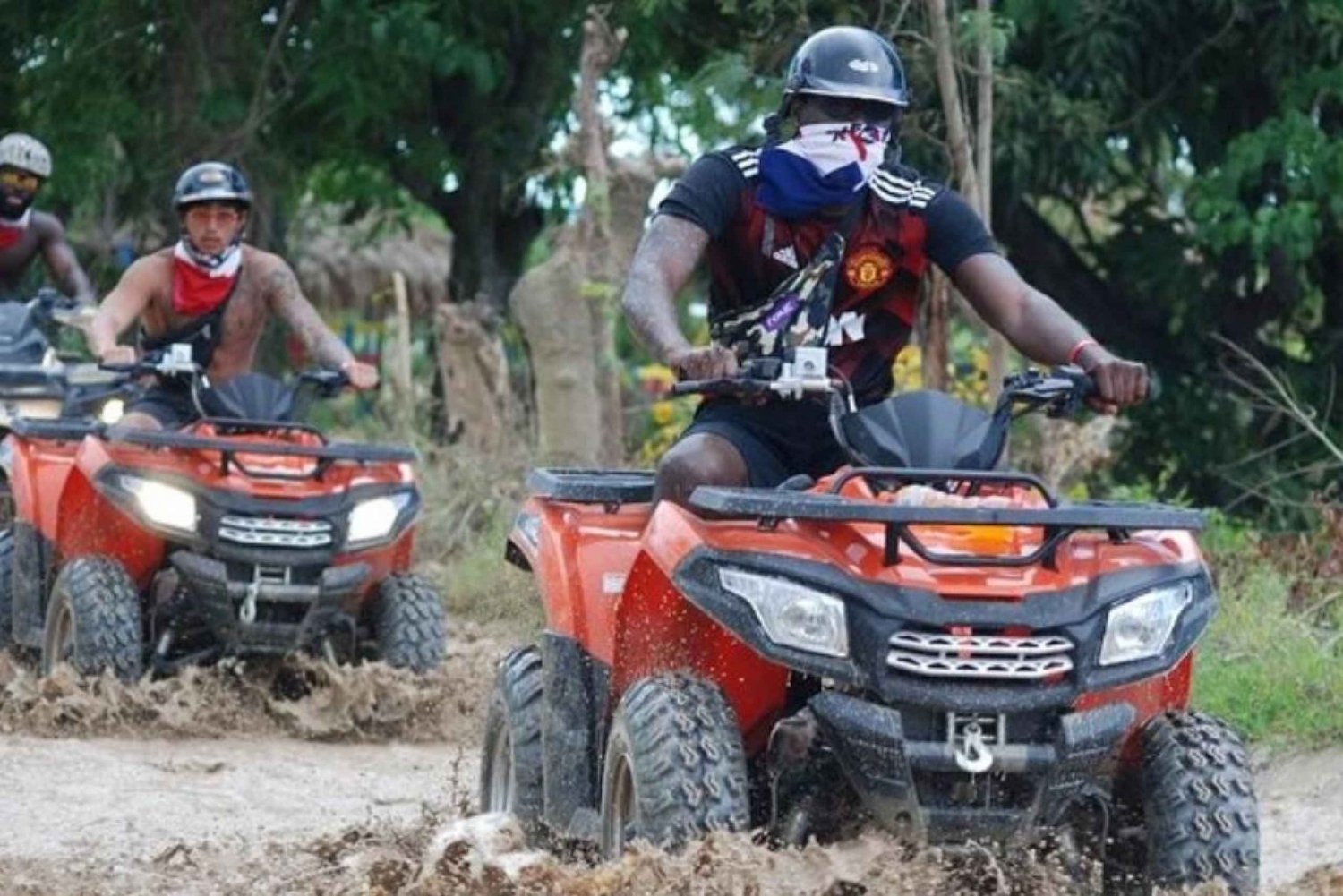 Aventures en quad à Punta Cana - Plage de Macao et Cenote